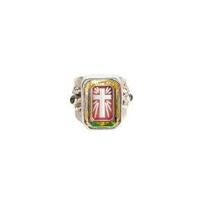 VIRGINS SAINTS & ANGELS VSA Miraculous Vibe Cross Ring 7